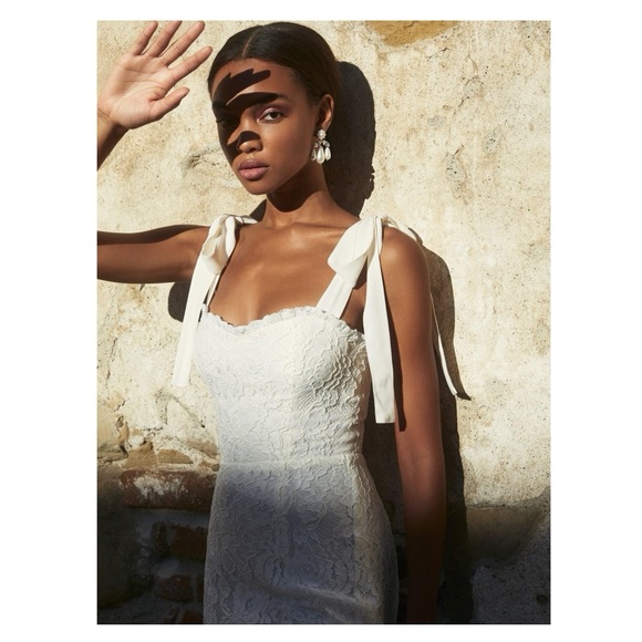NWOT Reformation Bastille Bridal Dress - Picture 3 of 4